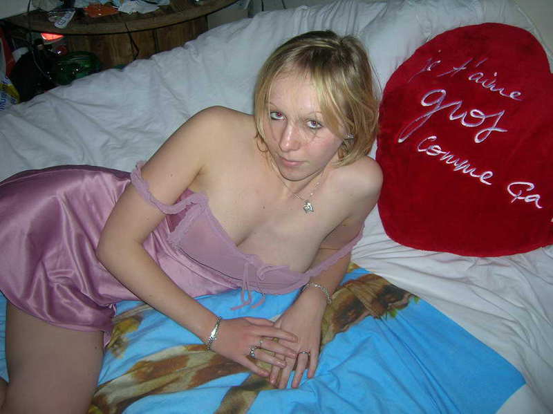 Блонда показала себя в деле  - секс порно фото